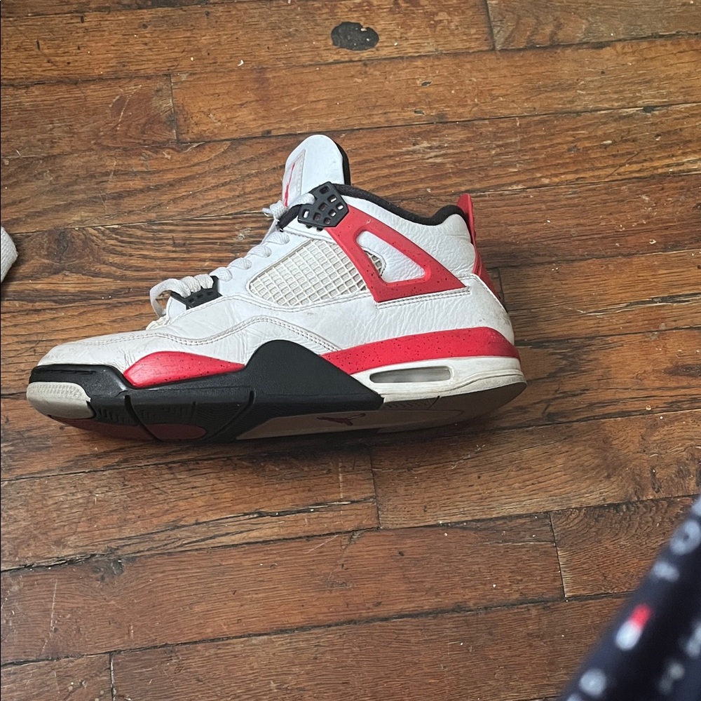 Nike Red and White Sneakers